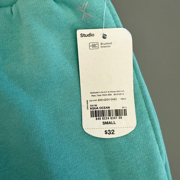 Xersion Hoodie Sweatpants Set Aqua Ocean Studio Small - Picture 8 of 11